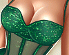 Lu | Green Glitter Dress