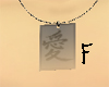 [CZ] Love Necklace (F)