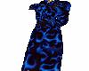 Blue flame robe female