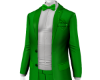 Green Tie Suit