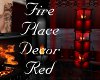 ~K~Fire Place Stand Red