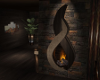 Gastown Curvey Fireplace