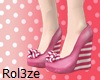 =R Pink shoes =