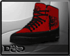D- Red Rose Sneakers