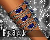[F] Blue: Bracelet L