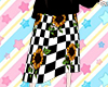 Plaid Long Skirt