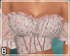 Rose Corset Top Shorts