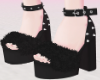 Black Bimbo Fur Spike