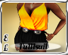 Beach black orange