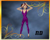~nd~ Purple PVC Bodysuit
