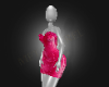 Raspberry Velvet Dress