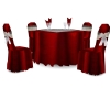 B.F Wedding Table Red