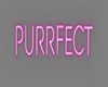 Purrfect Neon Sign