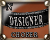 "NzI Choker DESIGNER