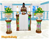 Rainbow Wedding Altar