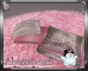 Pink Snow Chat Pillows
