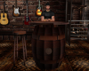 Barrel Bar Table