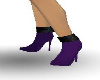 short purple boot