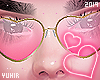 !"Y♥ Heart Glasses