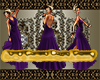 Purple Drapping gown