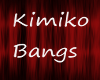{N2} Kimiko Bangs red
