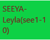 SEEYA-Leyla
