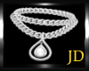 Silver Diamond Necklace