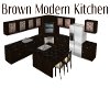 Brown Modern Kitchen