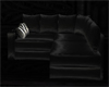 RH Black Comfy couch