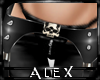 *AX*Skull Garter Belt