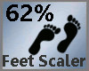 Feet Scaler 62% M