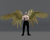 !V Gold Animated Wings
