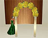 Wedding Arch Yellow Rose
