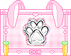 ❥ Paw Studs