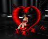 love heart chair