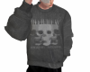 ÿ skull hoodie M