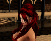 Red Long Wavy Ponytail