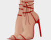 Red Strap Heels