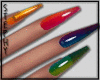 |S| Rainbow Gel Nails