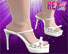 K* Lover White Heels