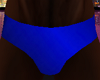 Neon Blue Muscled Brief