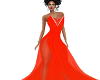 LENORA ORANGE GOWN