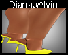 afrika yellow heels