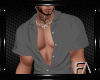 FA Half Open Shirt v2 gy