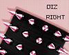 !!D Ankle Spike Pink R