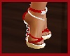 Red summer heels
