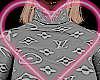 LV Turtle Neck Grey