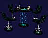 [C]Teal Table & Chairs