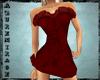 ^AZ^Red Flwr Dress