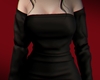 M. Velvet Dress Black